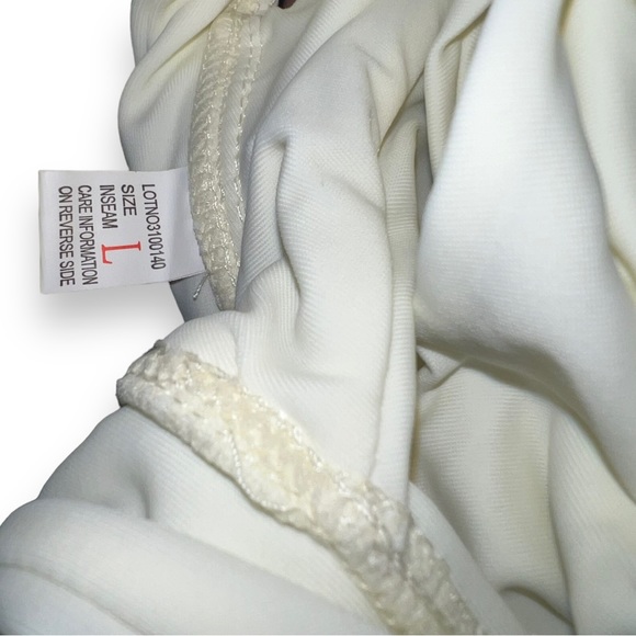 NEW Off White Sexy Triangle Bikini Set Women’s 2 Piece Swimsuit Bathing Suit L - Picture 4 of 6